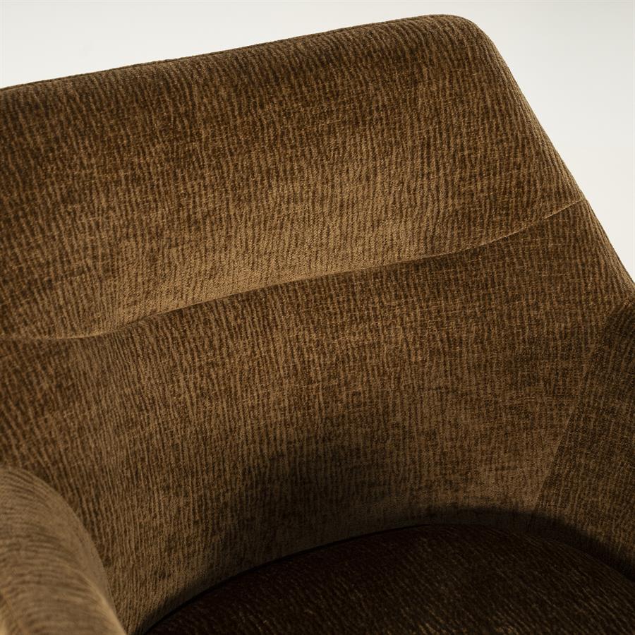 Barstool Bliss with armrest - mustard - Afbeelding 8