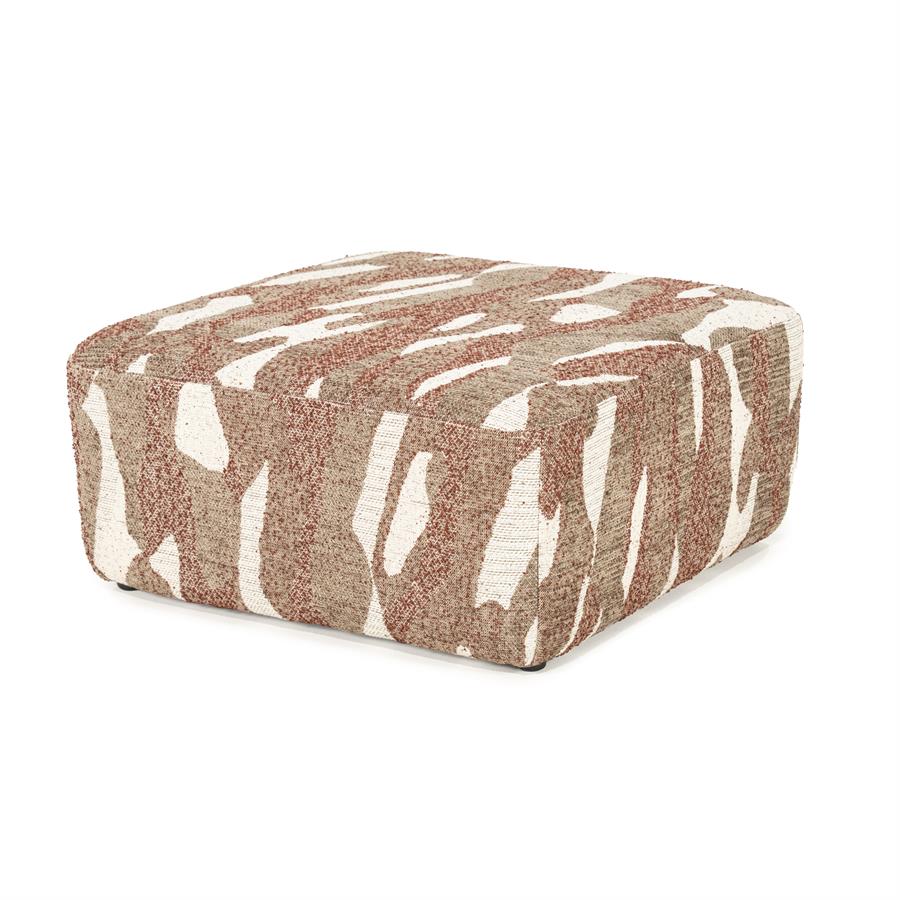 Pouf Rytm large - red - Afbeelding 2