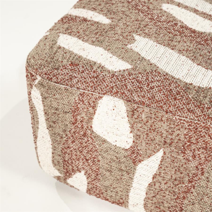 Pouf Rytm large - red - Afbeelding 3