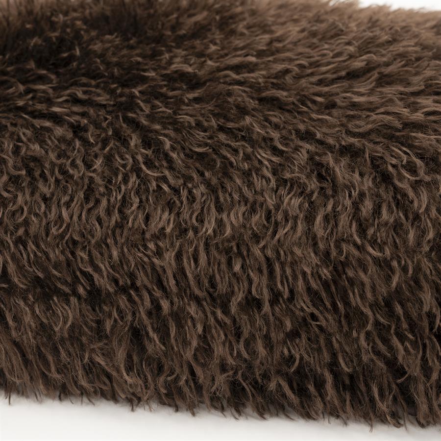 Pillow Doodly 40x60 cm - dark brown - Afbeelding 2