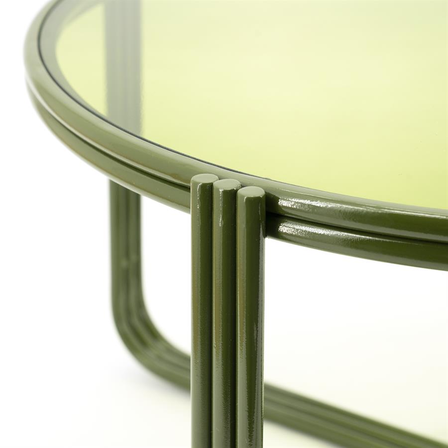 Coffee table Groovy - green - Afbeelding 4