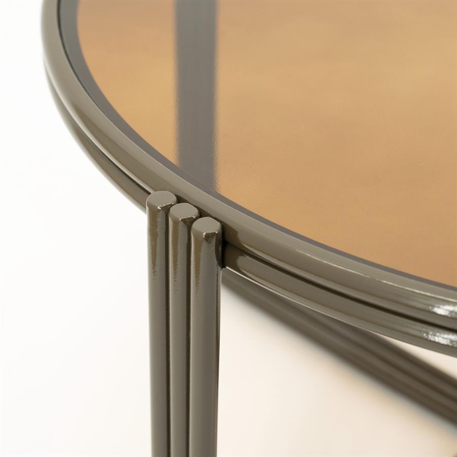 Coffee table Groovy - brown - Afbeelding 3