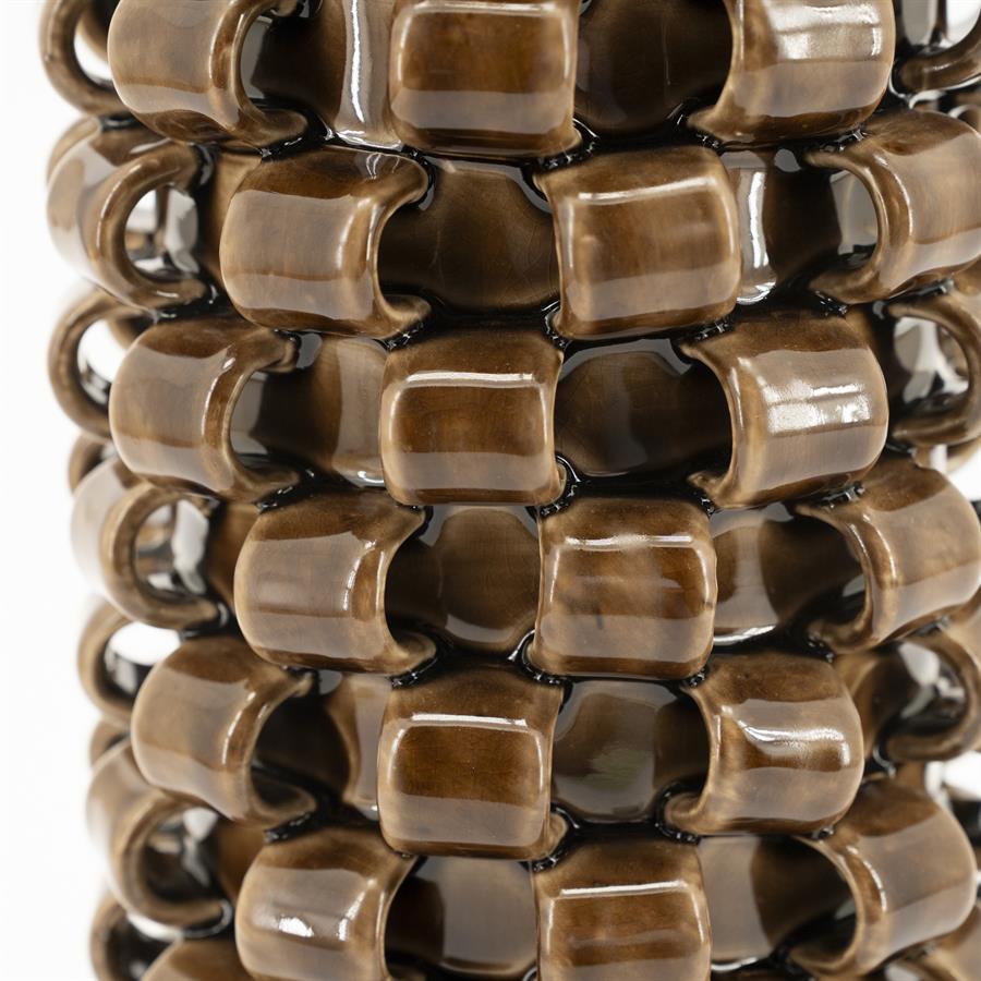 Vase Loopa 1 - brown - Afbeelding 3