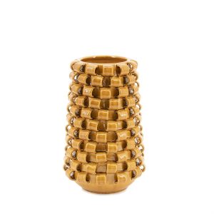 Vase Loopa 2 - mustard