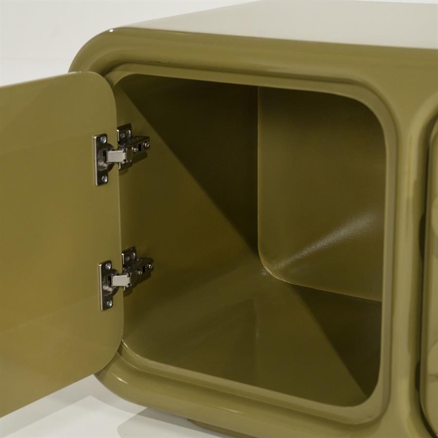 TV cabinet Gubby - green - Afbeelding 5