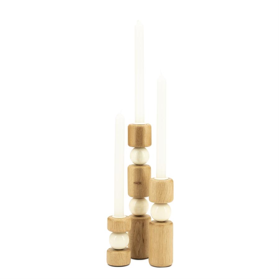 Candle holder Belloa - beige