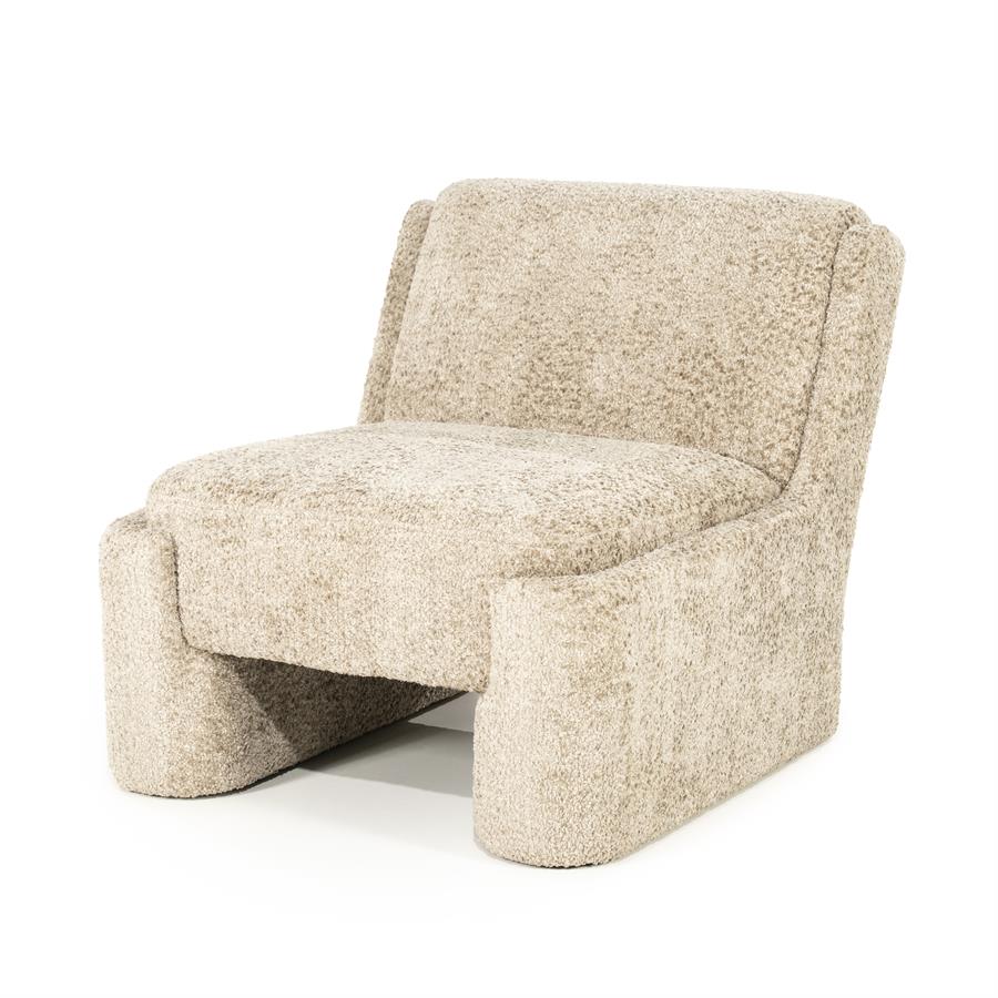 Lounge chair Omla - taupe