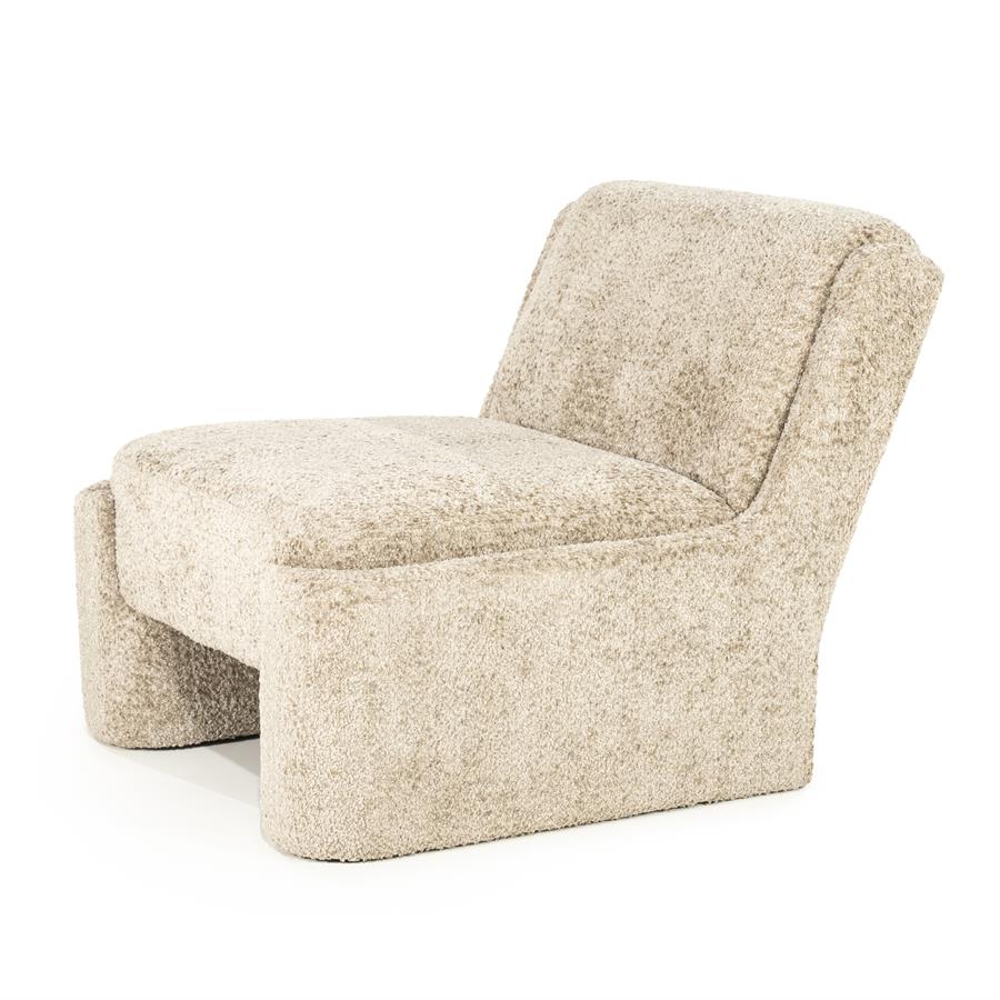 Lounge chair Omla - taupe - Afbeelding 2