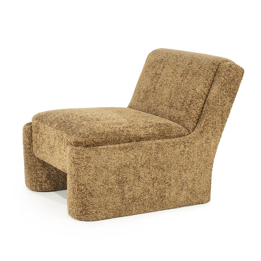 Lounge chair Omla - mustard - Afbeelding 2