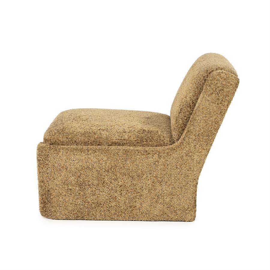 Lounge chair Omla - mustard - Afbeelding 3