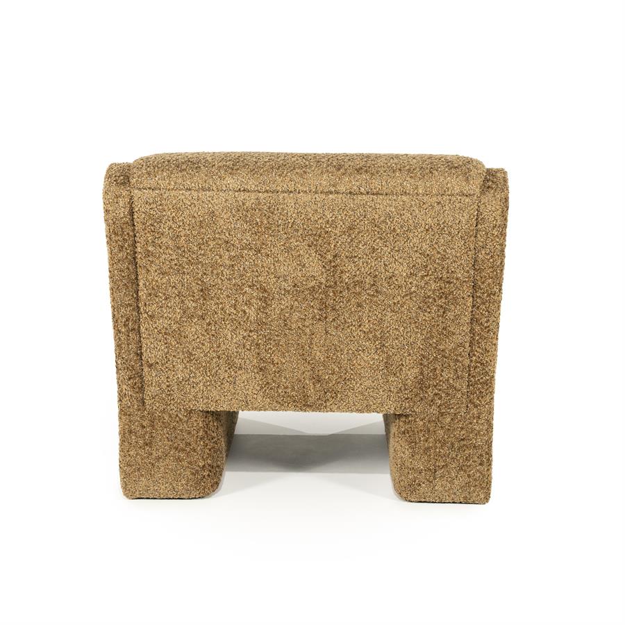 Lounge chair Omla - mustard - Afbeelding 6