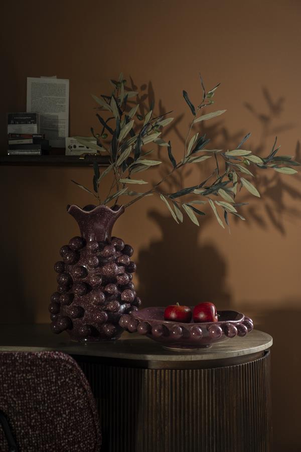 Vase Viro - burgundy - Afbeelding 5