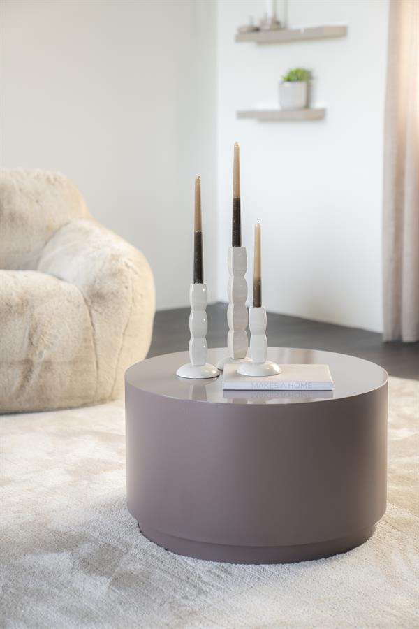 Coffee table Mesita - dark taupe - Afbeelding 5