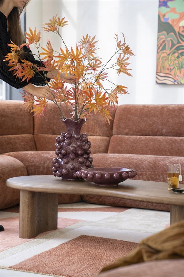 Vase Viro - burgundy - Afbeelding 7