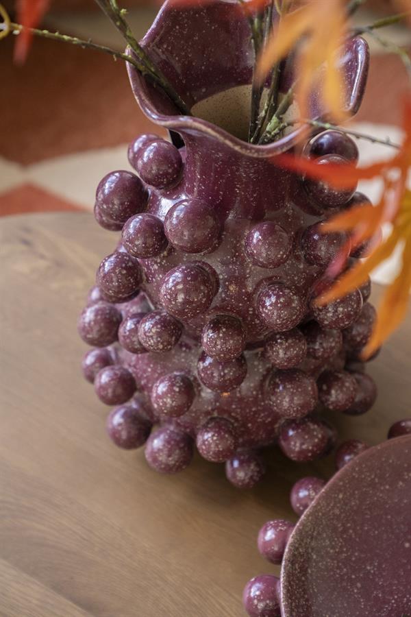 Vase Viro - burgundy - Afbeelding 8