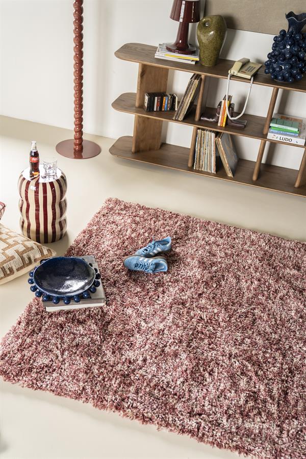 Mixi 160x230 cm - burgundy - Afbeelding 5