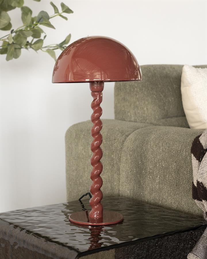 Table lamp Luox - coral red - Afbeelding 5