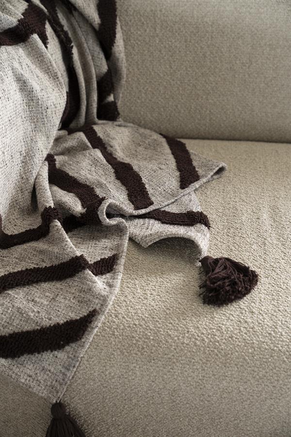 Plaid Majani - dark brown - Afbeelding 7