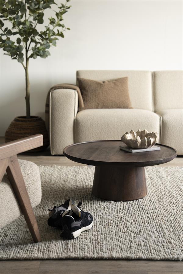 Salontafel Ron 80x32 - bruin - Afbeelding 5