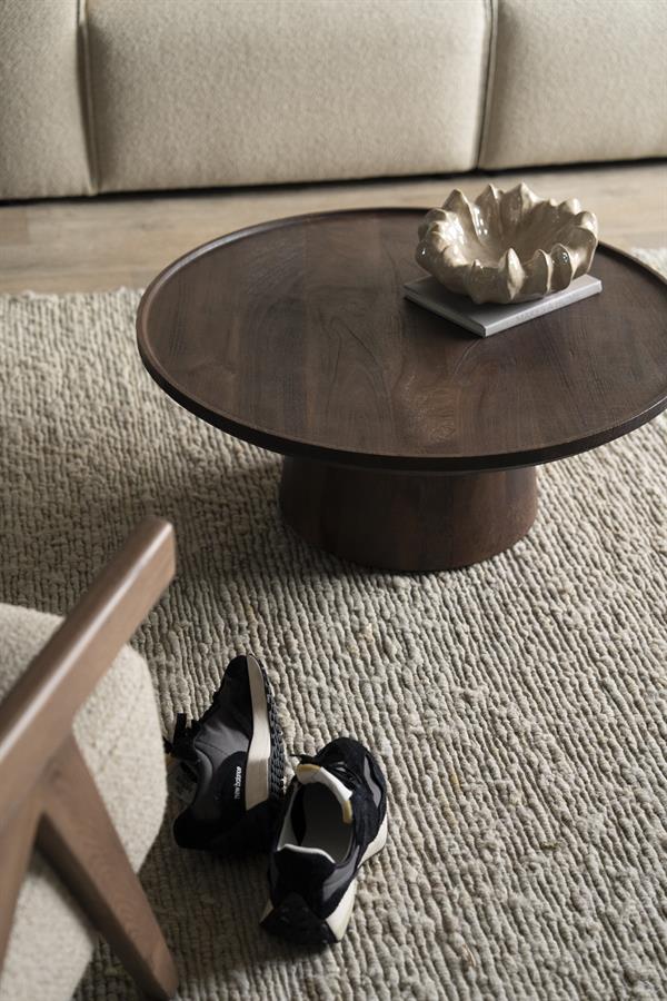 Salontafel Ron 80x32 - bruin - Afbeelding 6