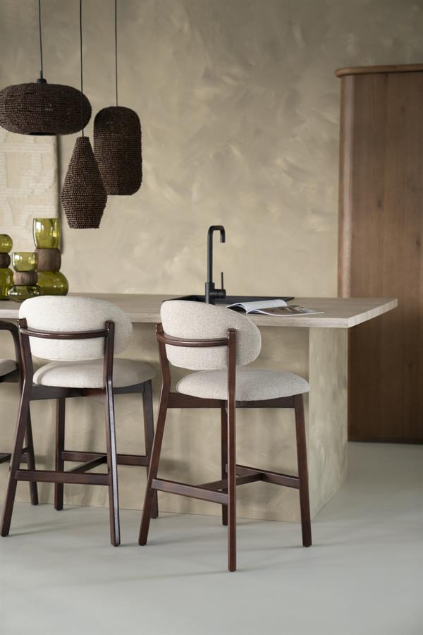 Barstoel Mikky bruin - taupe Moon - Afbeelding 18