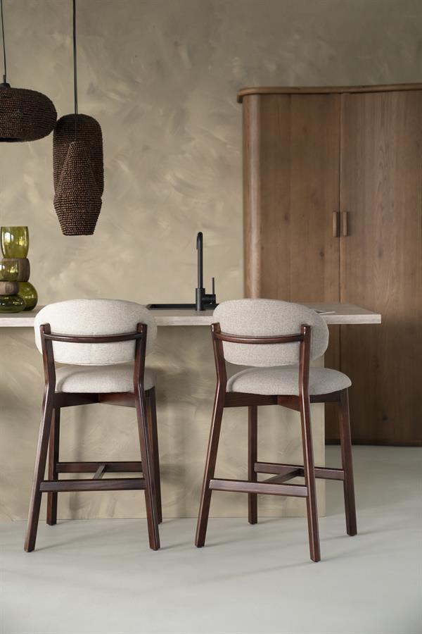 Barstoel Mikky bruin - taupe Moon - Afbeelding 21
