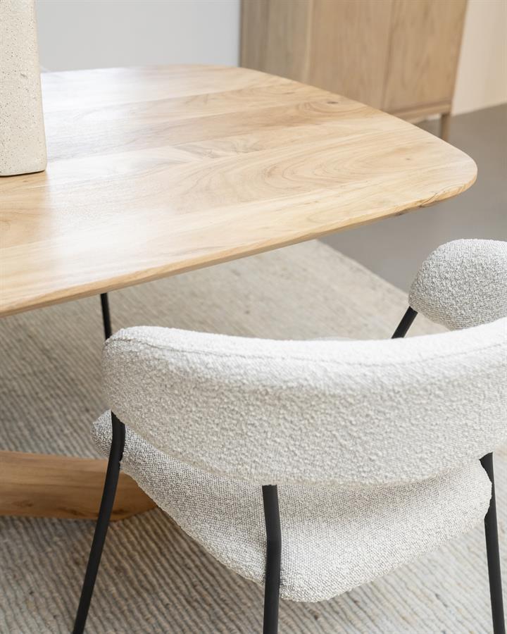 Eettafel Nikki 240x100 - naturel - Afbeelding 10