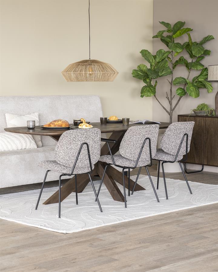 Stoel Jon met arml - taupe Maywood - Afbeelding 21