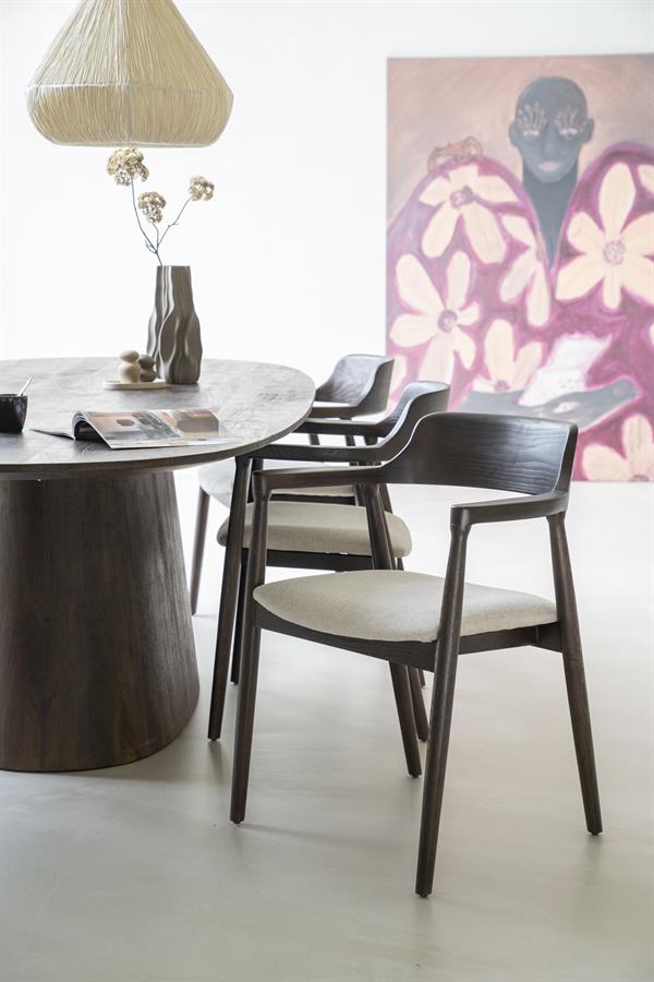 Stoel Yorick - bruin - Afbeelding 19